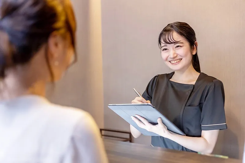 丁寧なカウンセリング